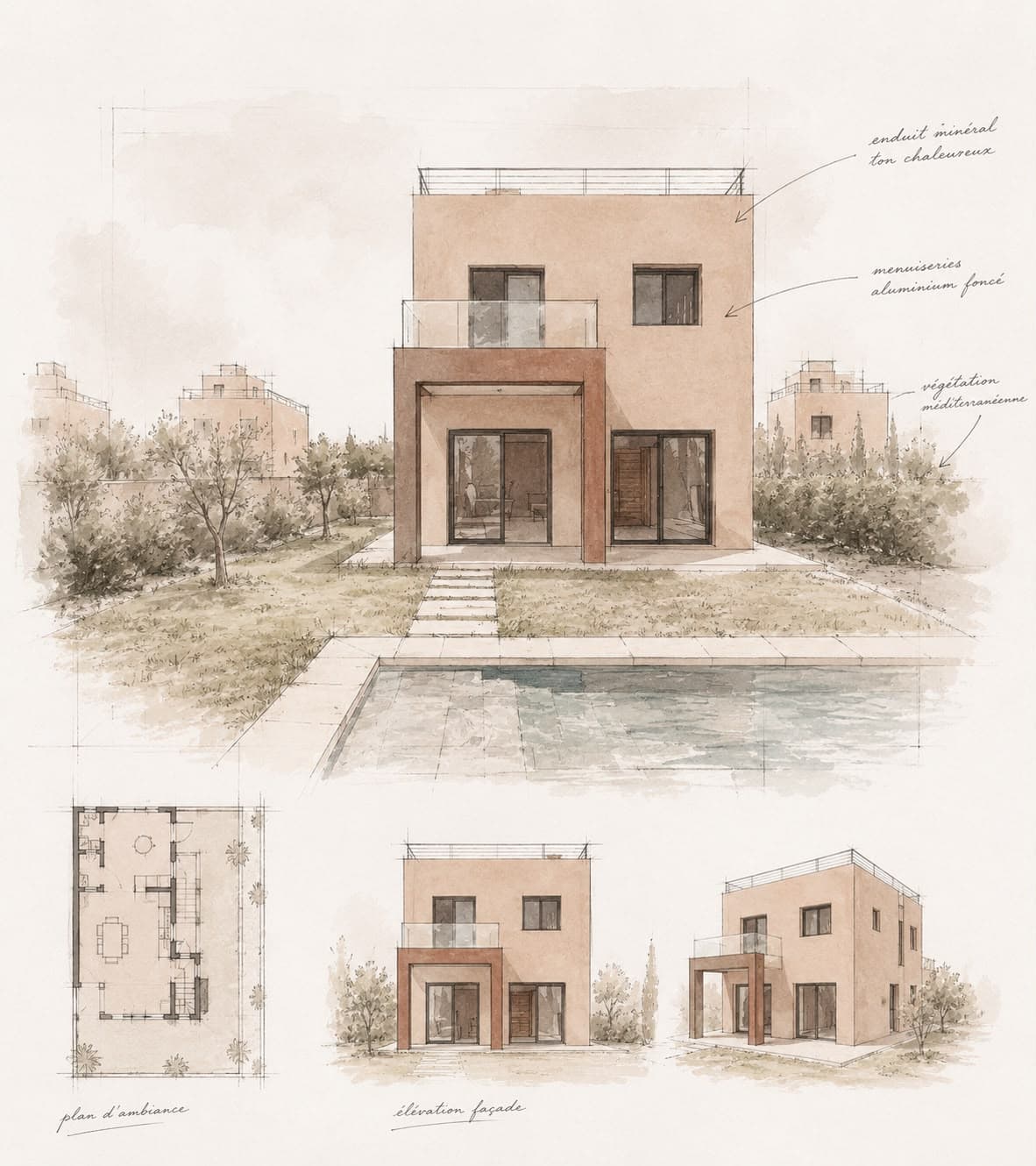 Maison Marrakech, architecture d'intérieur par GABB à Marrakech